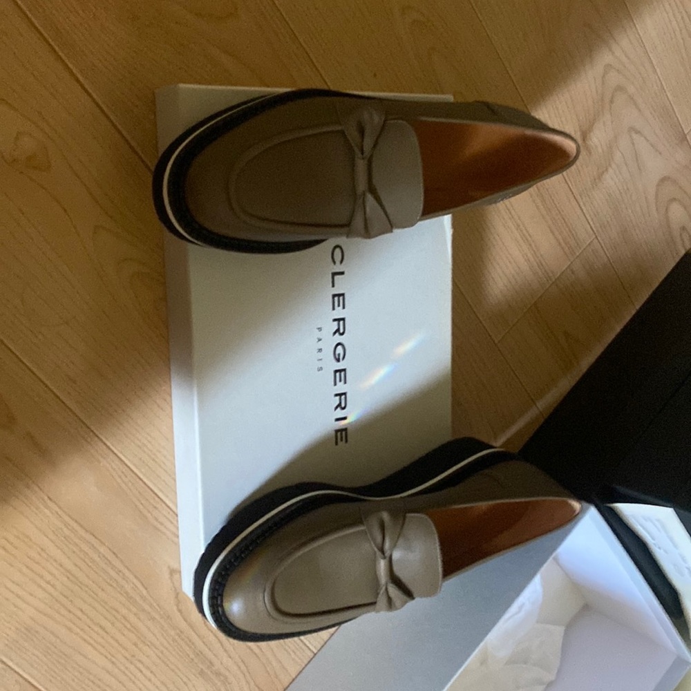 Clergerie Paris shoes used once around house